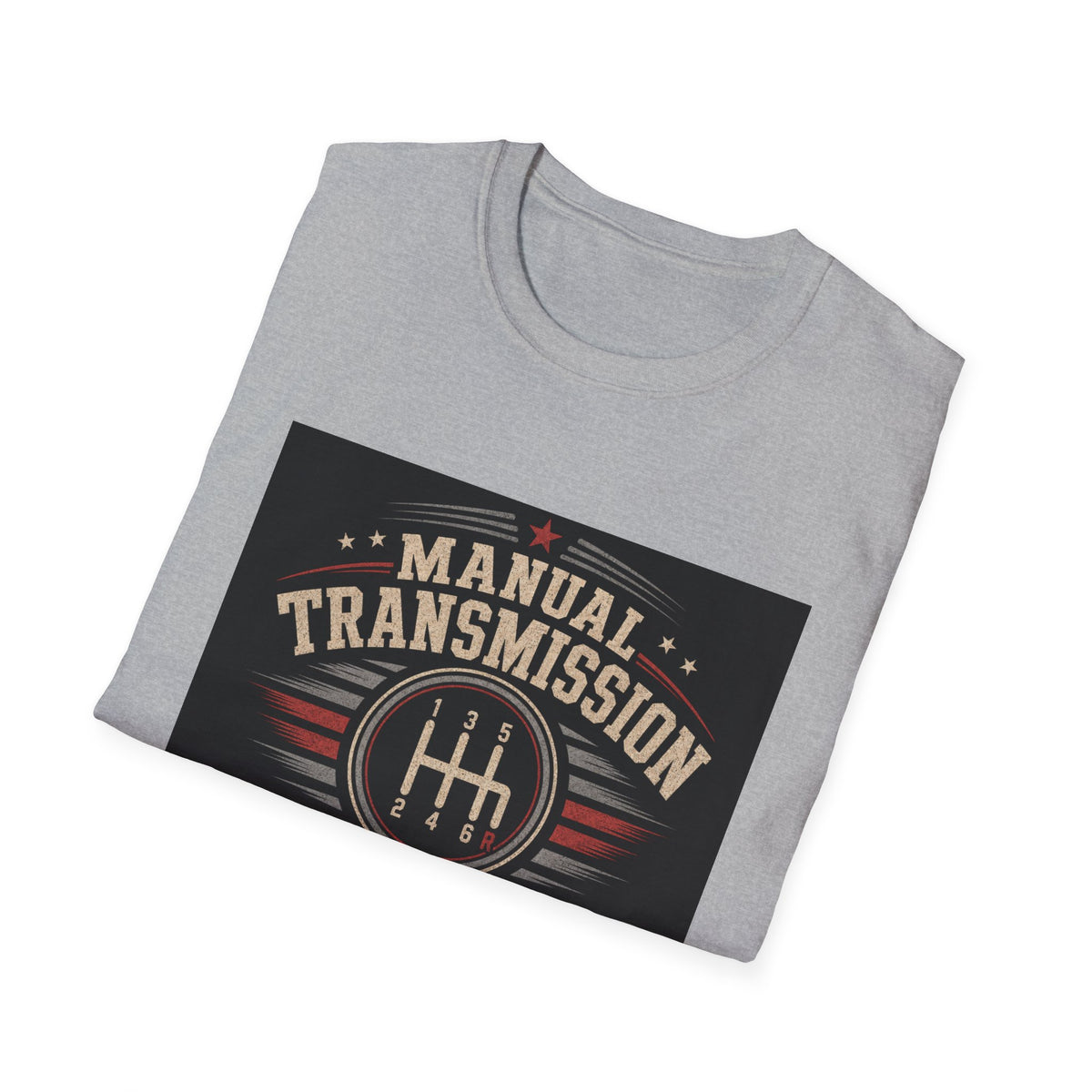 Manual Transmission Weekend Society Three Pedal Car Enthusiast T-Shirt