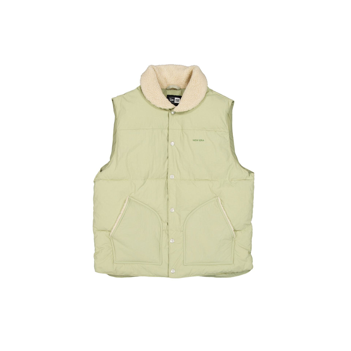 New Era Cap Originators Boa Neck Light Olive Padded Vest