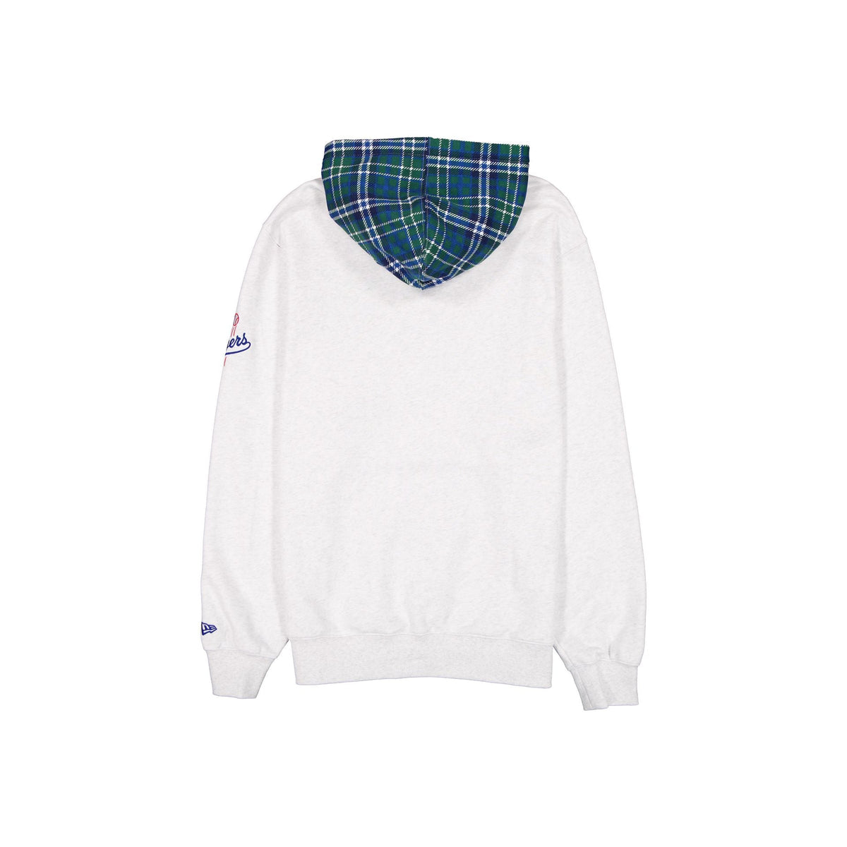 Los Angeles Dodgers Old School Gray Snap Hoodie