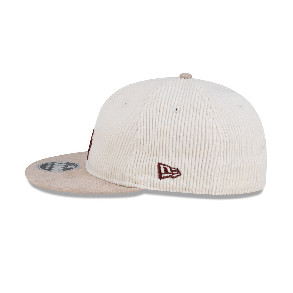 Los Angeles Dodgers Two Tone Chrome Corduroy Retro Crown 9FIFTY Adjustable Hat