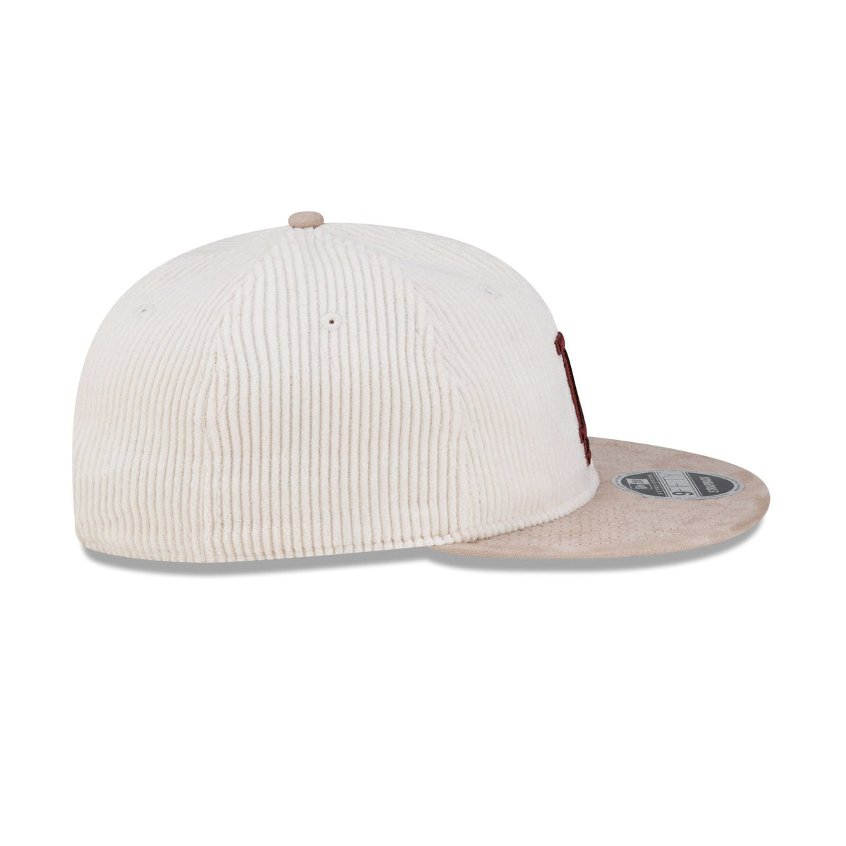 Los Angeles Dodgers Two Tone Chrome Corduroy Retro Crown 9FIFTY Adjustable Hat