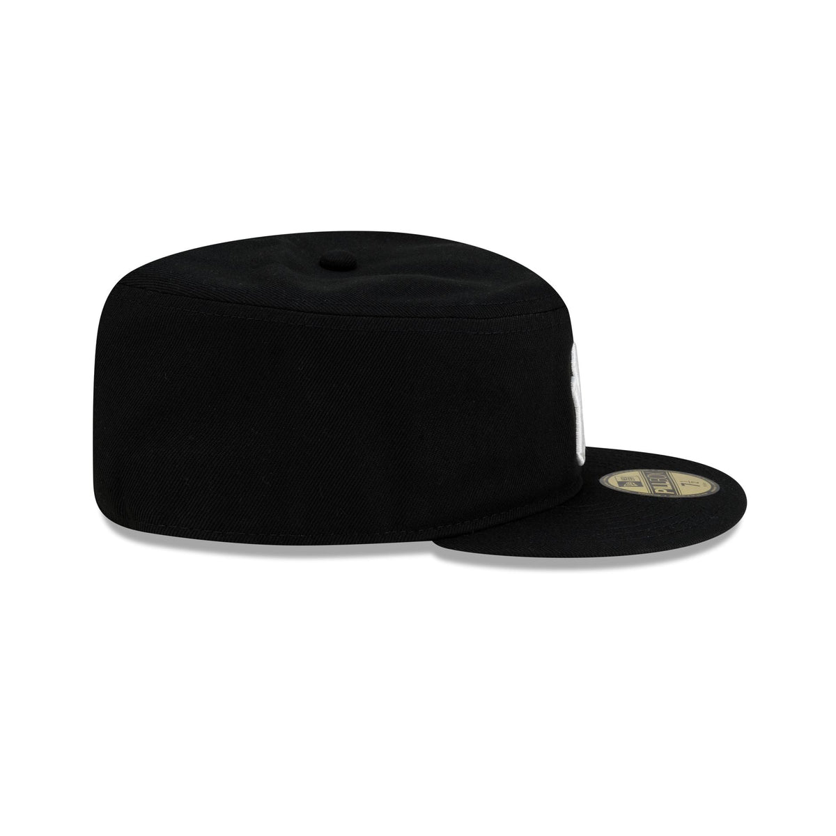New York Yankees Black Corduroy Pillbox Hat
