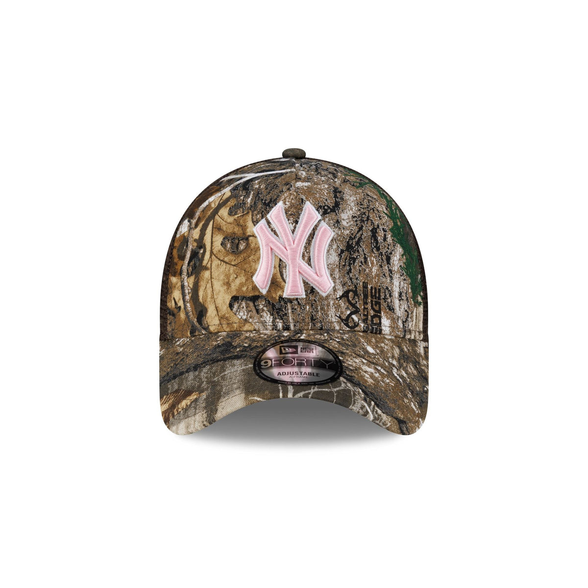 New York Yankees Realtree 9FORTY A-Frame Trucker Hat