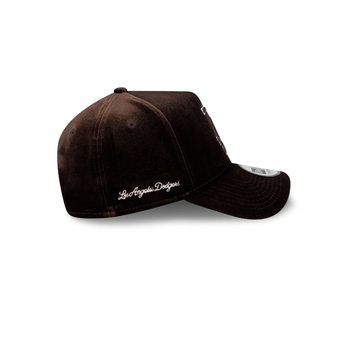 Los Angeles Dodgers Velvet Brown 9FORTY A-Frame Snapback Hat