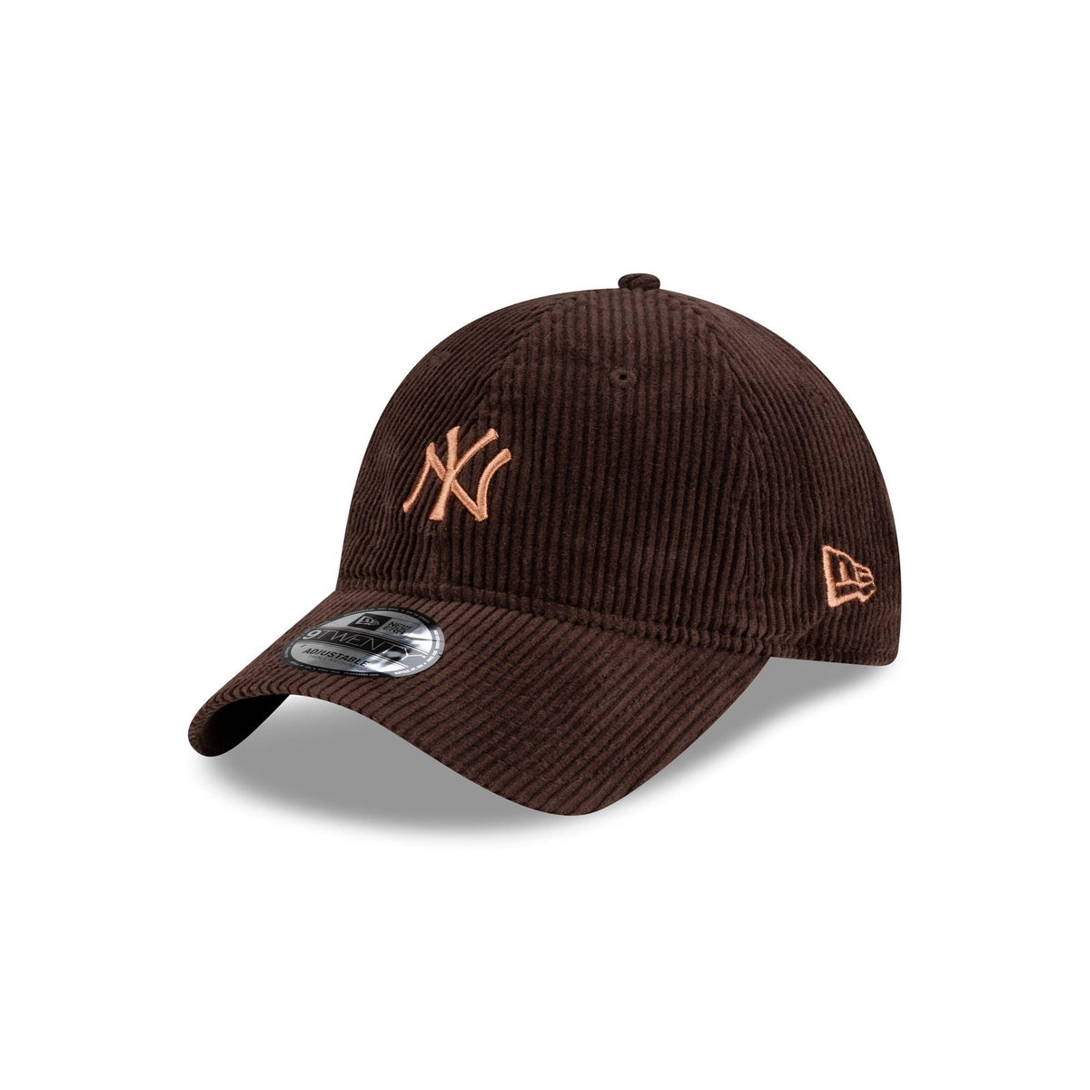 New York Yankees Brown Corduroy 9TWENTY Adjustable Hat