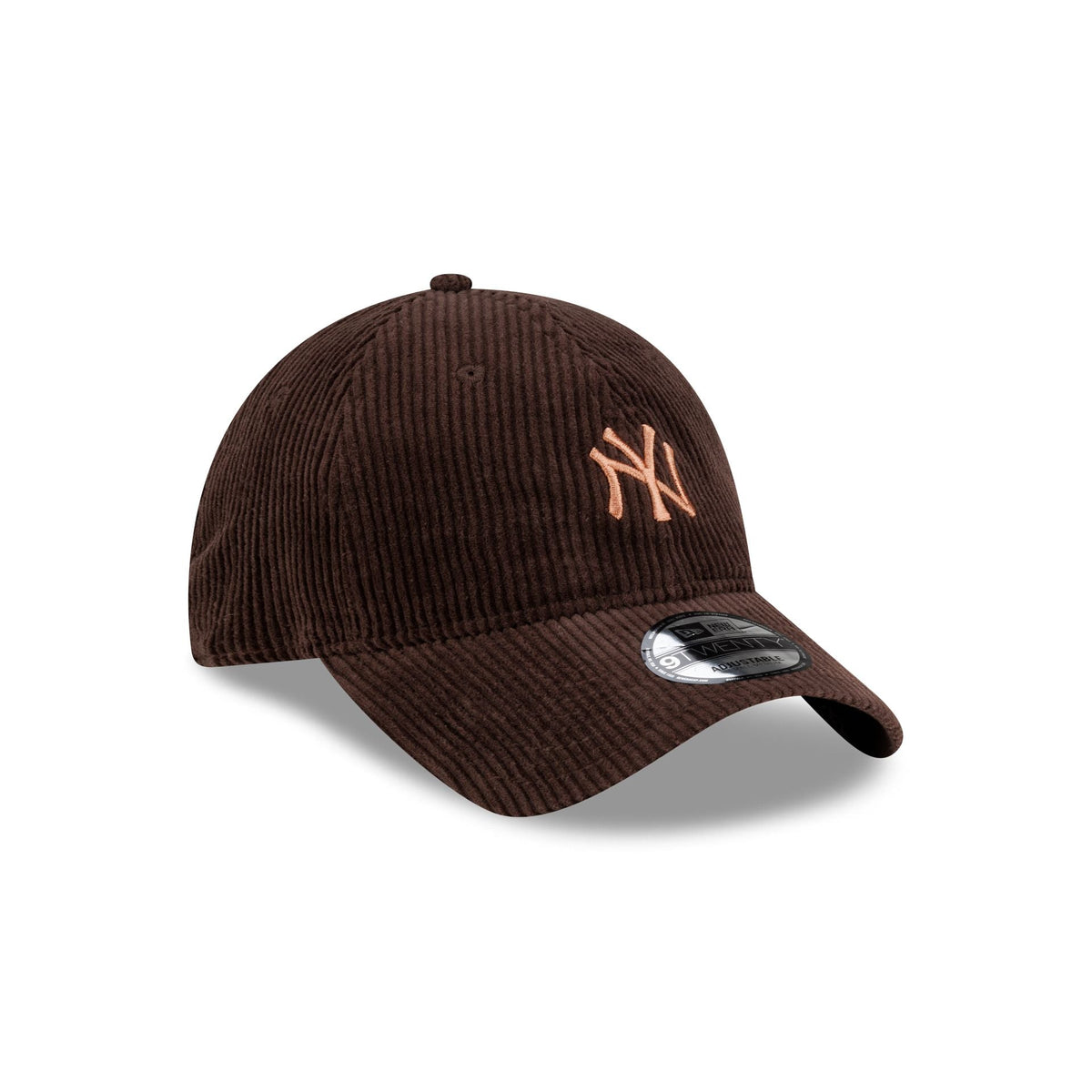 New York Yankees Brown Corduroy 9TWENTY Adjustable Hat
