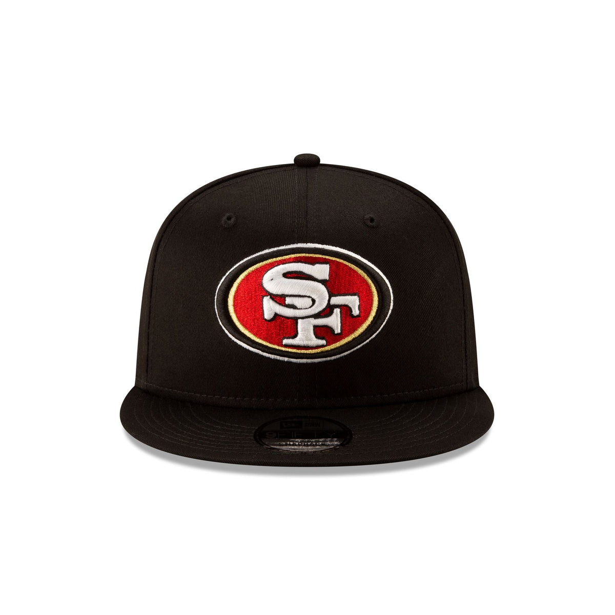San Francisco 49ers 80th Anniversary Sidepatch Black 9FIFTY Snapback Hat