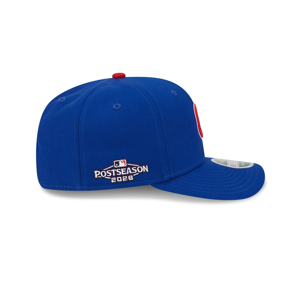 Chicago Cubs 2026 Postseason Side Patch 9SEVENTY Stretch-Snap Hat