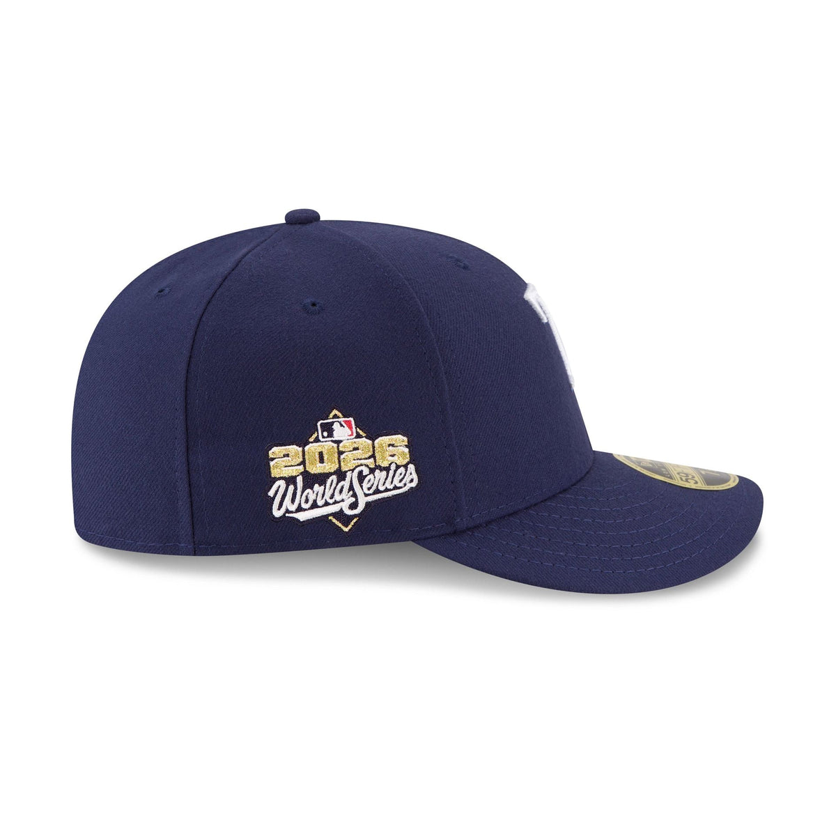 Tampa Bay Rays 2026 World Series Side Patch Low Profile 59FIFTY Fitted Hat