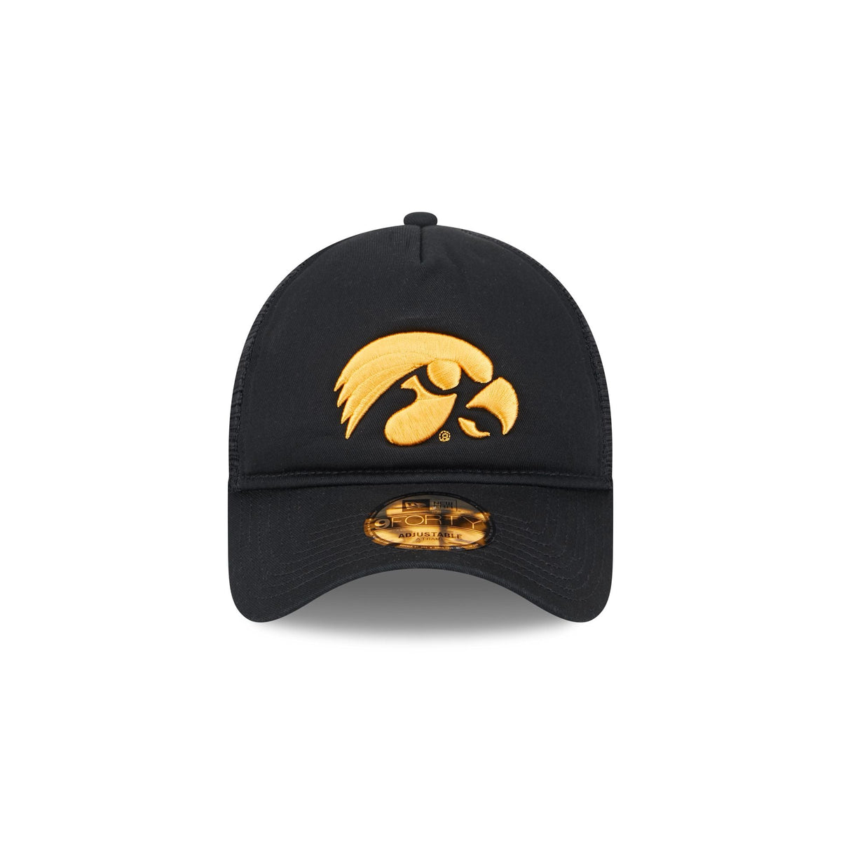 Iowa Hawkeyes Go-To 9FORTY A-Frame Trucker Hat