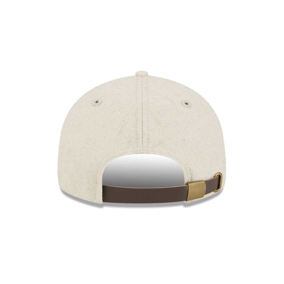 New Era Cap Heather Oatmeal Melton Wool Retro Crown 9FIFTY Strapback Hat