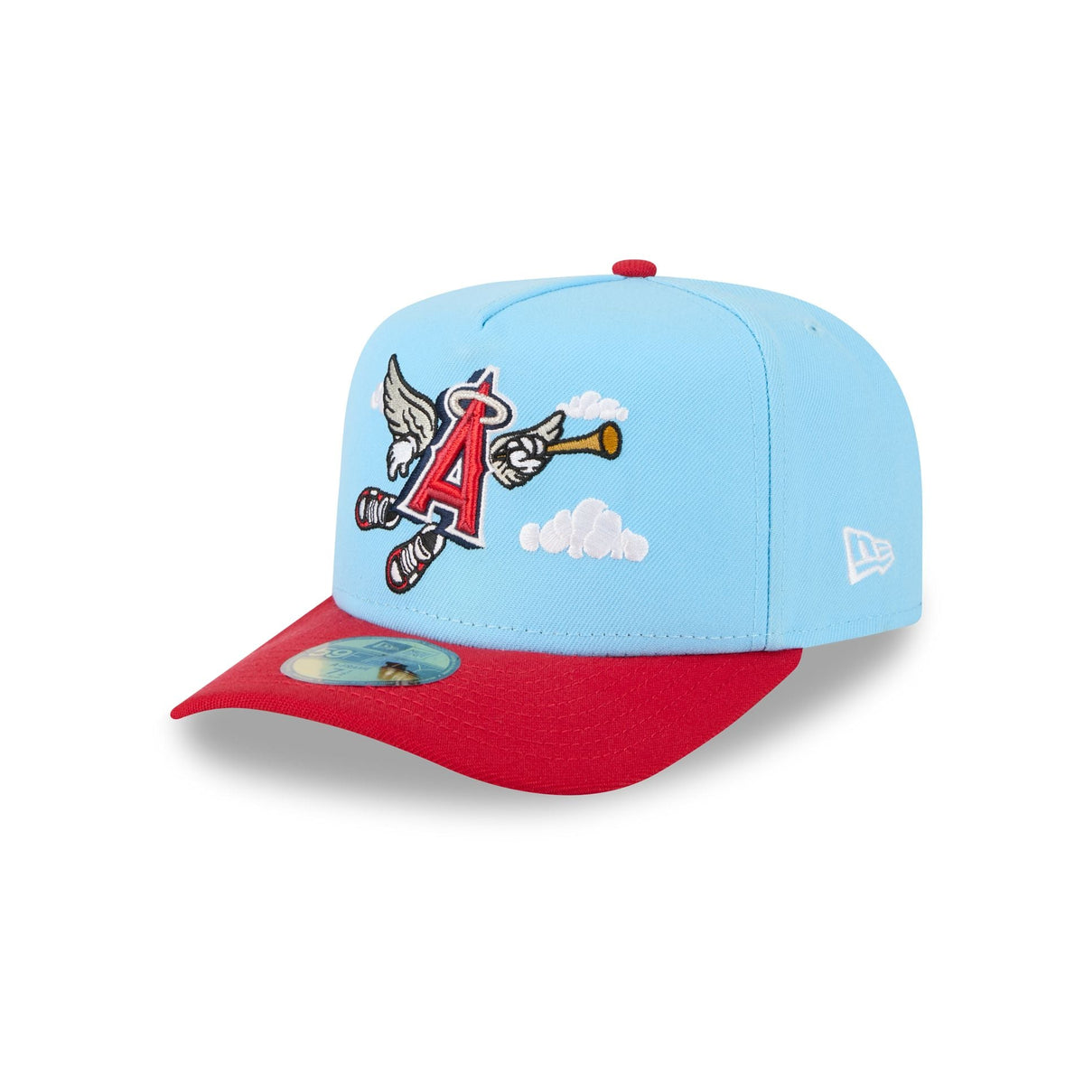 Los Angeles Angels Cartoon 59FIFTY A-Frame Fitted Hat