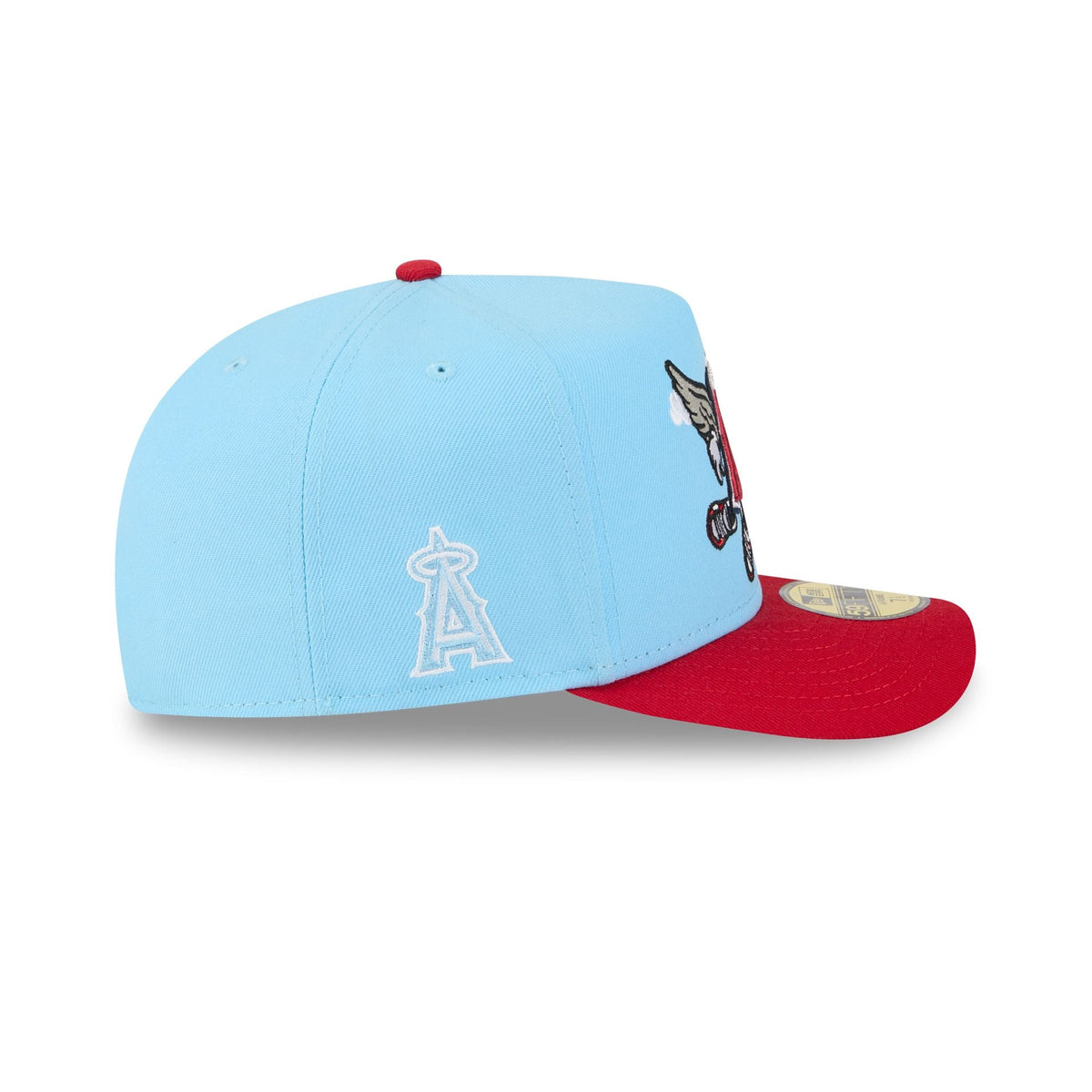 Los Angeles Angels Cartoon 59FIFTY A-Frame Fitted Hat
