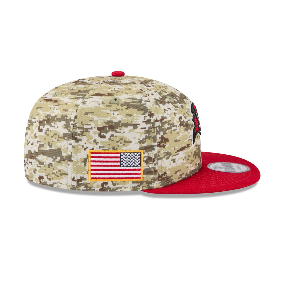 Tampa Bay Buccaneers 2025 Salute to Service Fan Gear 9FIFTY Snapback Hat