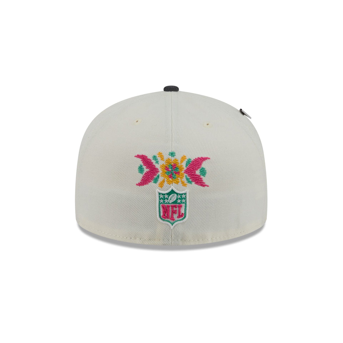 Pittsburgh Steelers Day of the Dead Chrome White 59FIFTY Fitted Hat