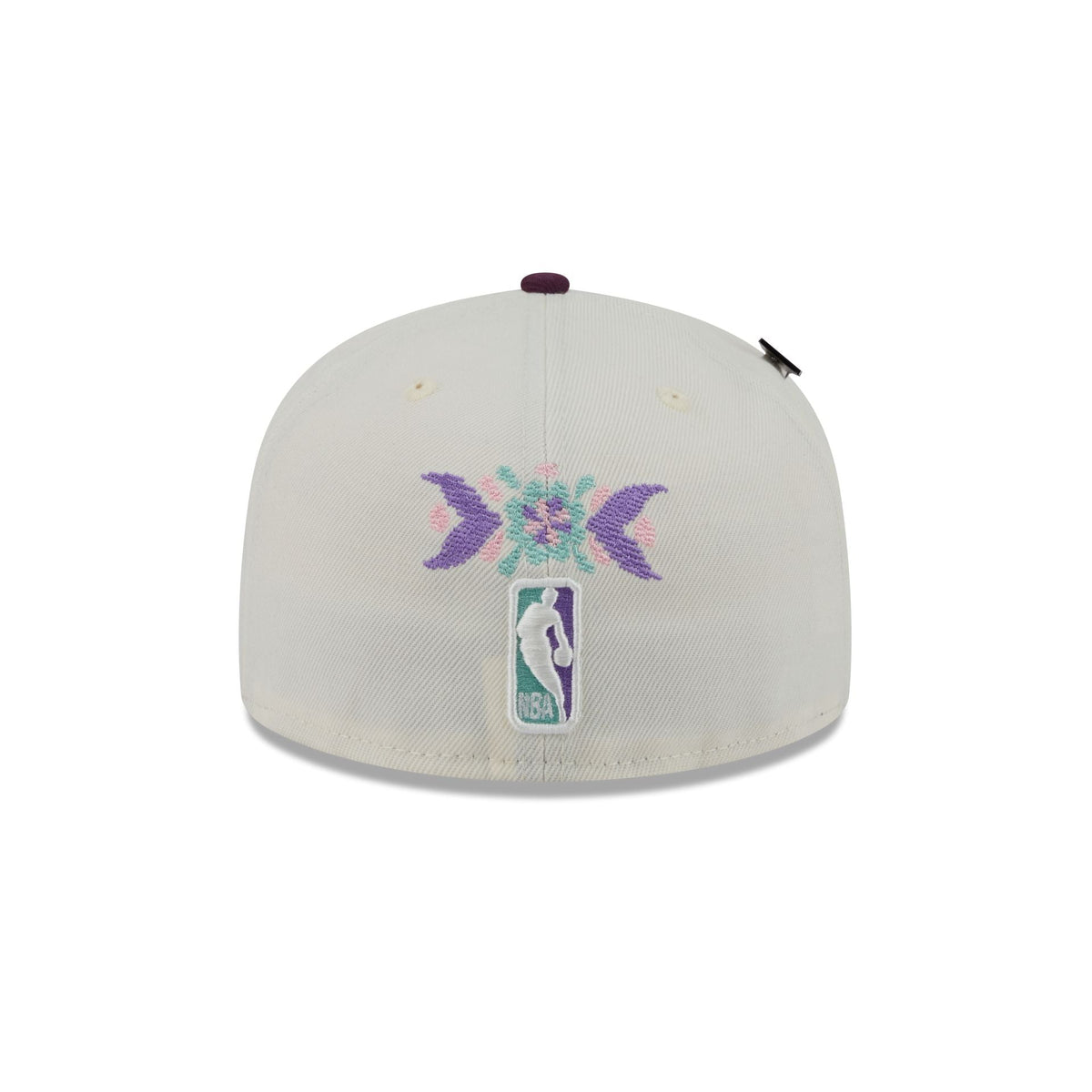 Los Angeles Lakers Day of the Dead Chrome White 59FIFTY Fitted Hat