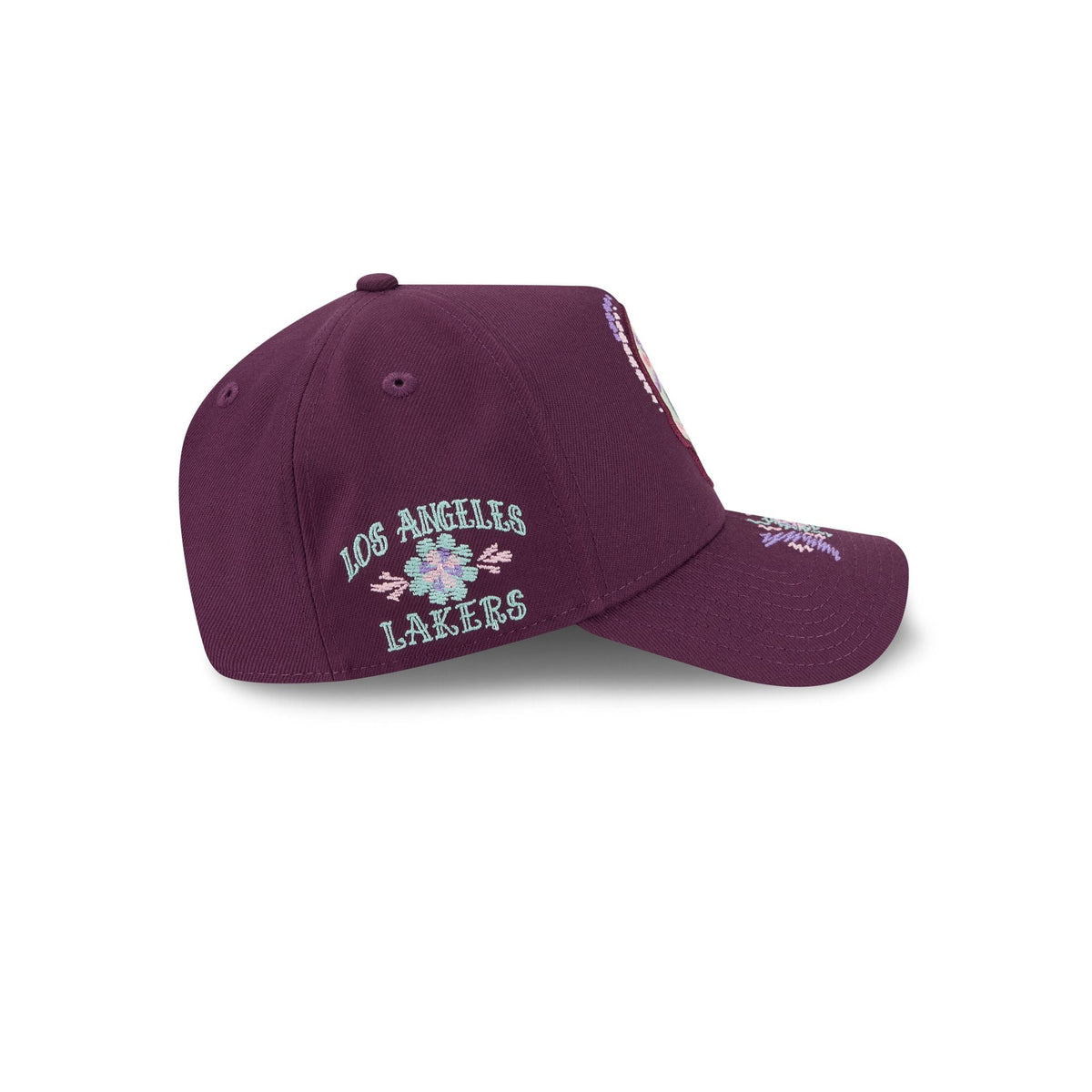 Los Angeles Lakers Day of the Dead 9FORTY A-Frame Snapback Hat