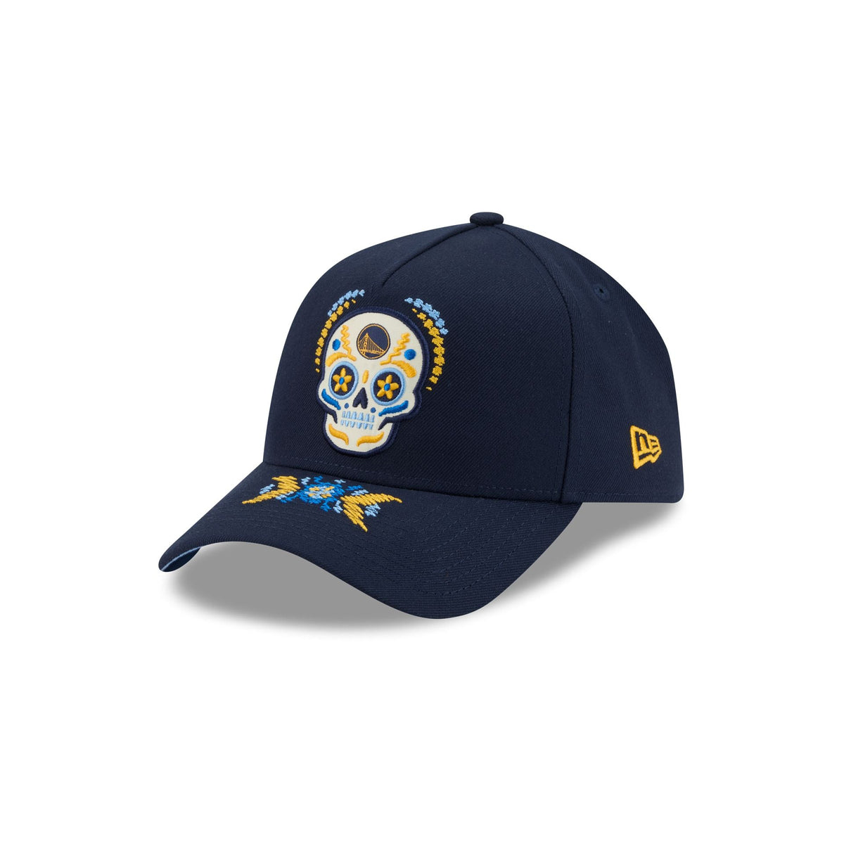 Golden State Warriors Day of the Dead 9FORTY A-Frame Snapback Hat