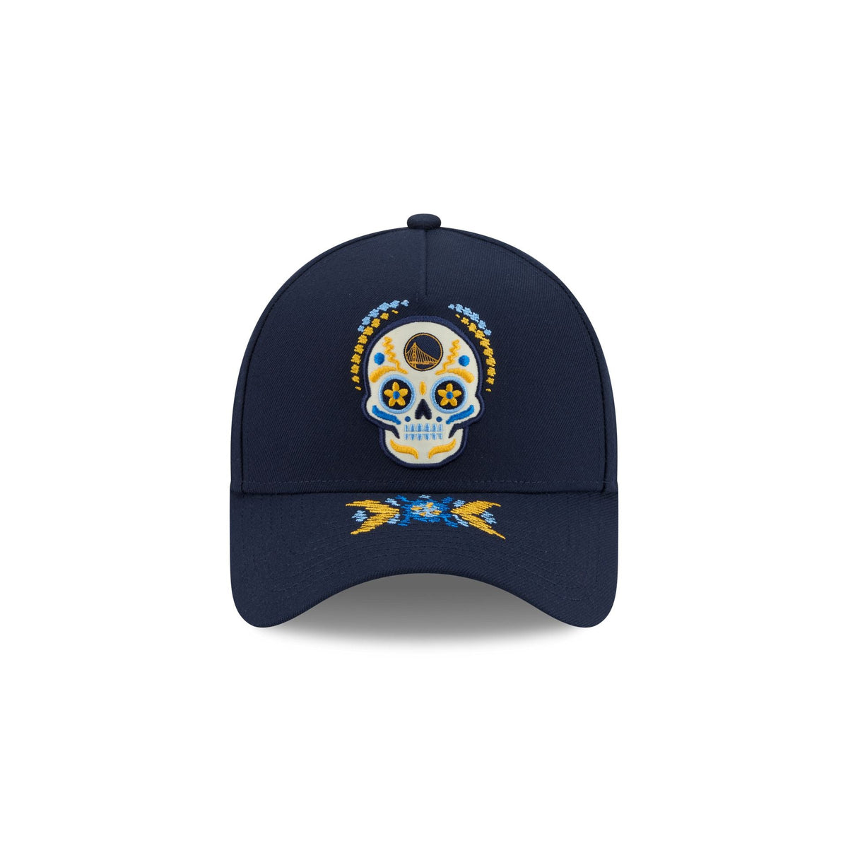 Golden State Warriors Day of the Dead 9FORTY A-Frame Snapback Hat