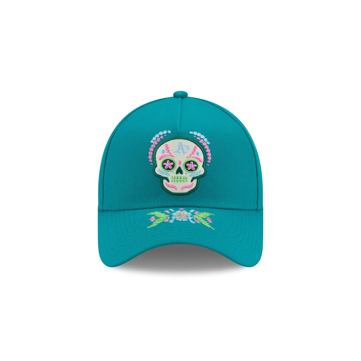 Athletics Day of the Dead 9FORTY A-Frame Snapback Hat