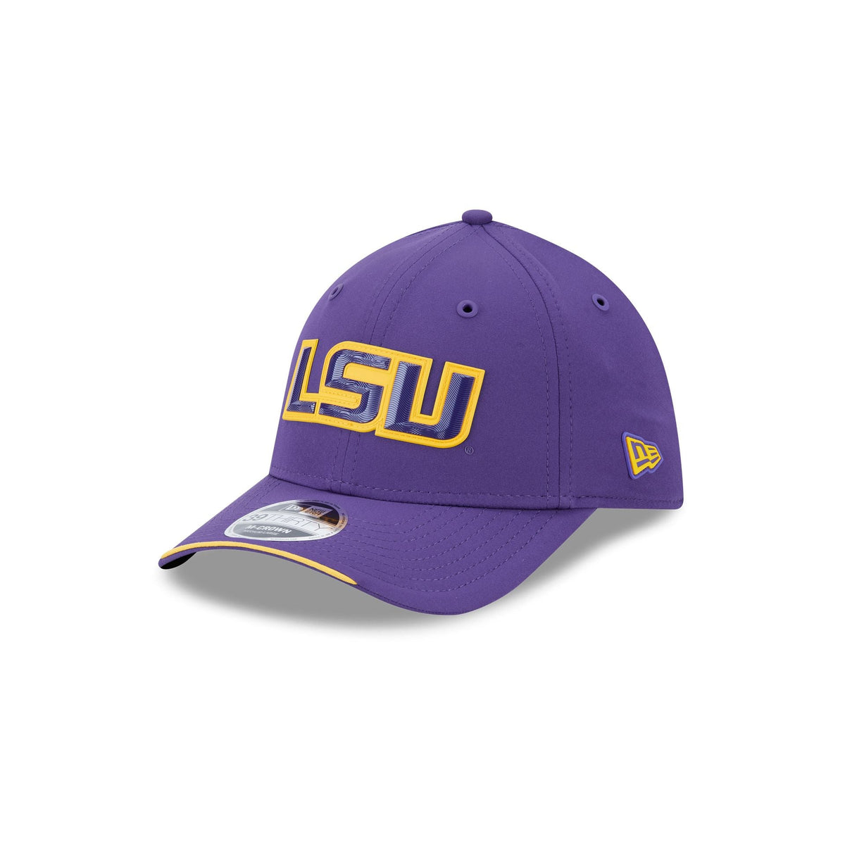 LSU Tigers Stadium Ready 39THIRTY M-Crown Stretch Fit Hat