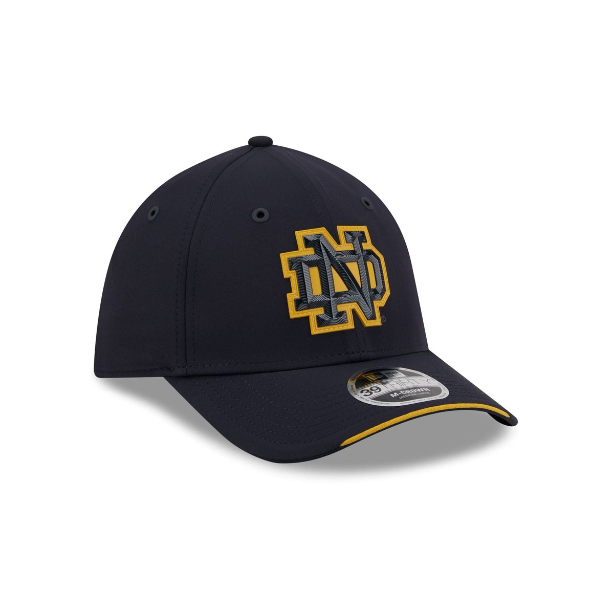 Notre Dame Fighting Irish Stadium Ready 39THIRTY M-Crown Stretch Fit Hat