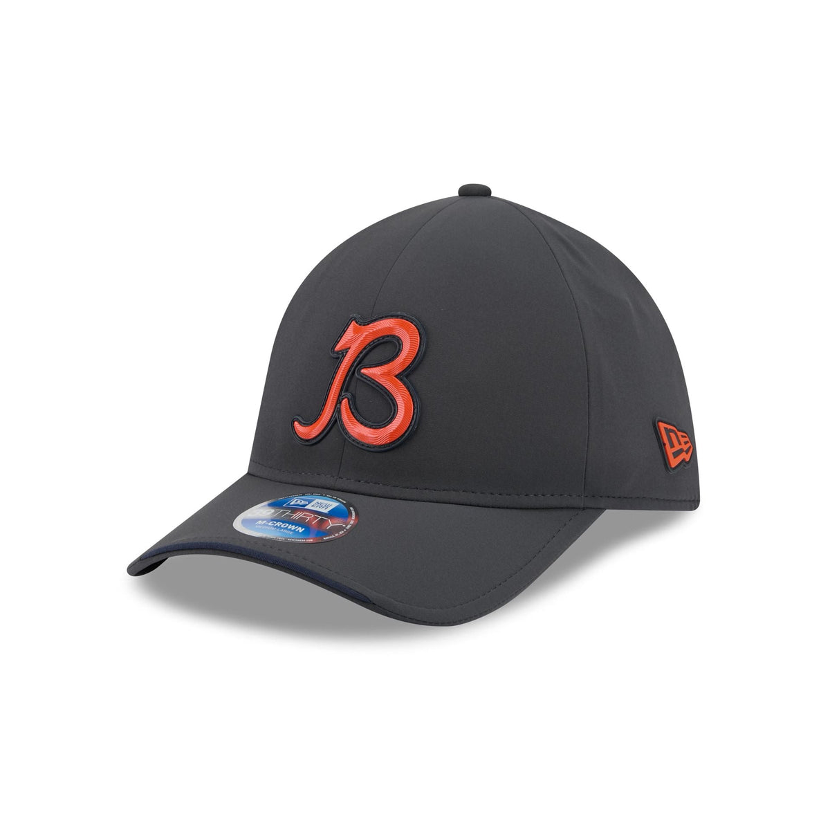 Chicago Bears 2026 Sideline Cold Weather Alt 39THIRTY M-Crown Stretch Fit Hat