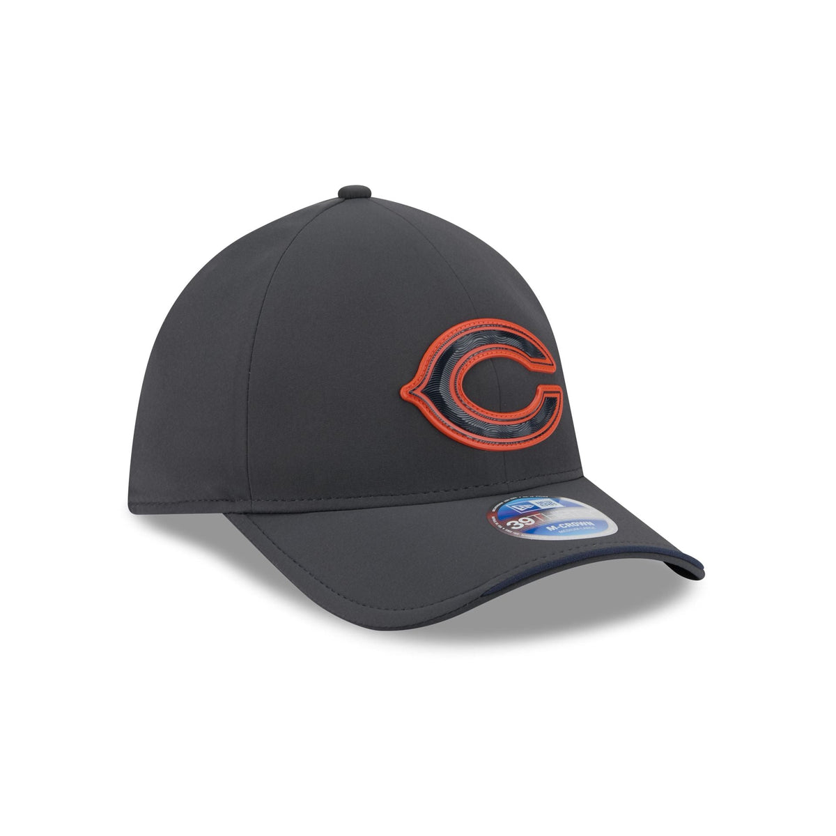 Chicago Bears 2026 Sideline Cold Weather 39THIRTY M-Crown Stretch Fit Hat