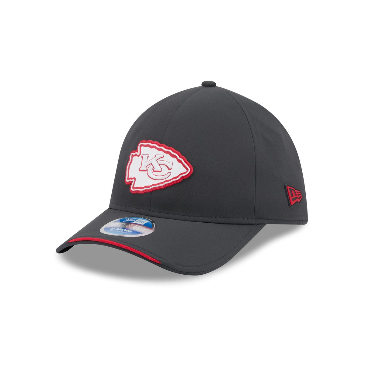 Kansas City Chiefs 2026 Sideline Cold Weather 39THIRTY M-Crown Stretch Fit Hat