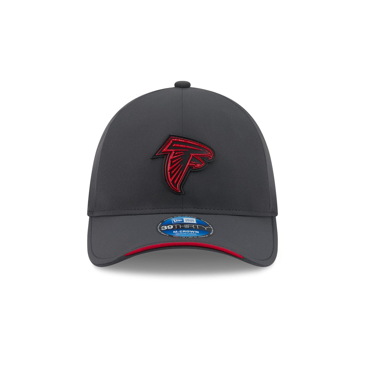 Atlanta Falcons 2026 Sideline Cold Weather 39THIRTY M-Crown Stretch Fit Hat