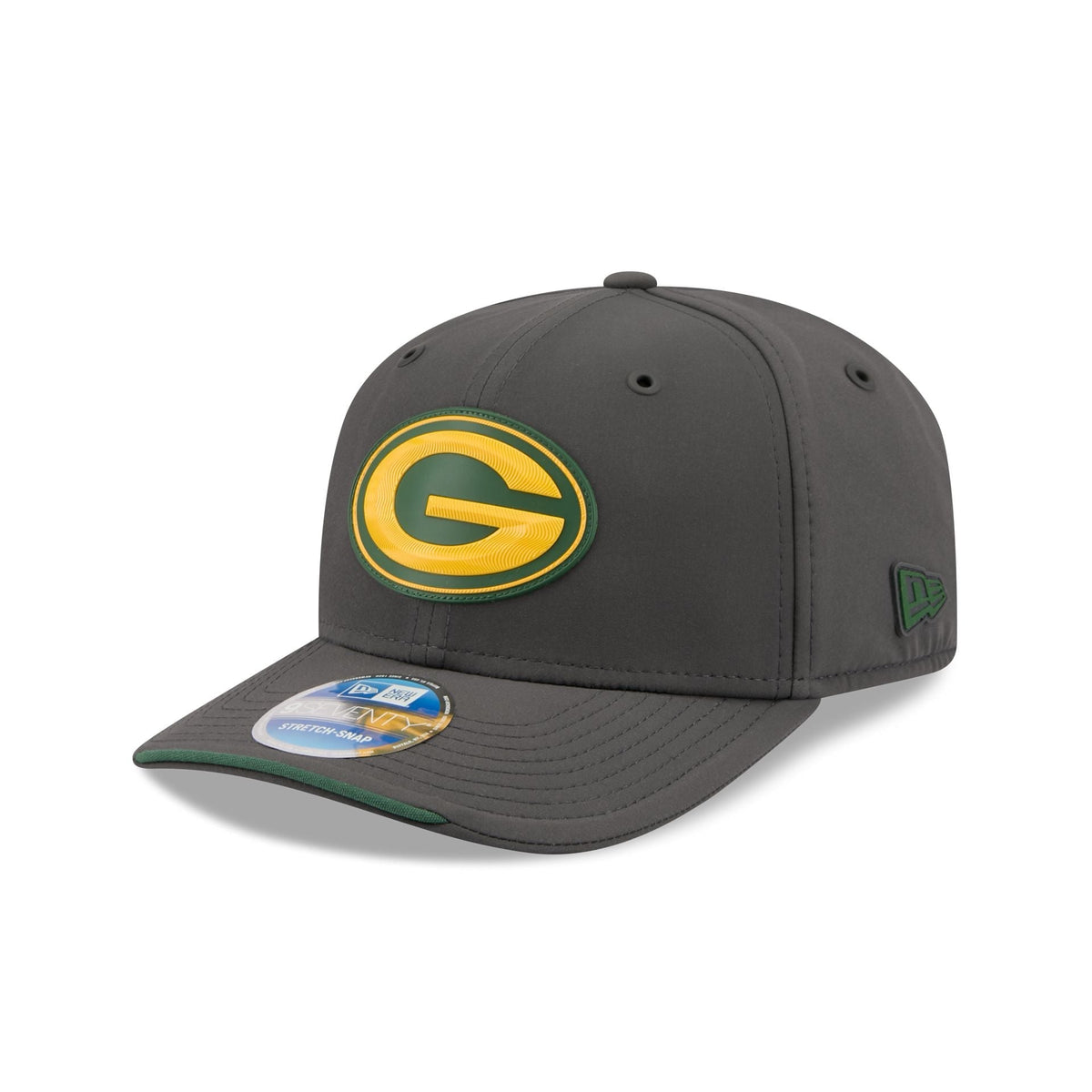 Green Bay Packers 2026 Sideline Cold Weather 9SEVENTY Stretch-Snap Hat