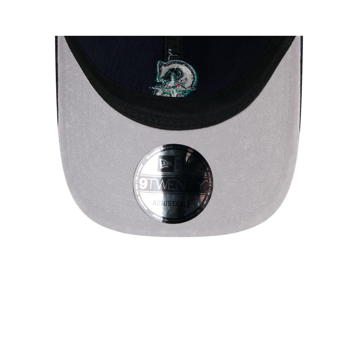 Seattle Mariners Washed Cord 9TWENTY Adjustable Hat