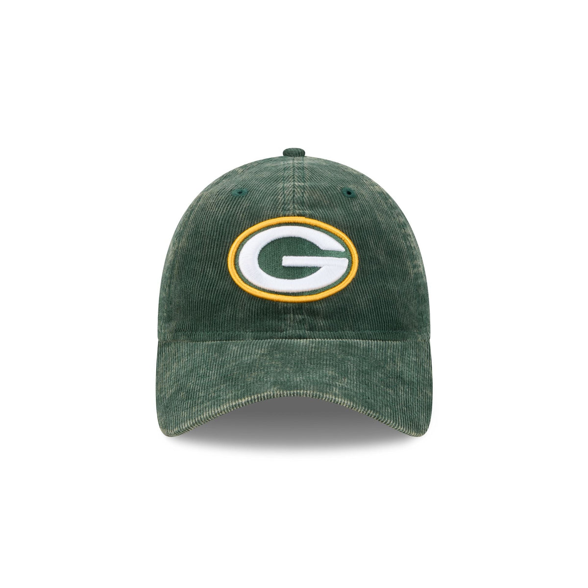 Green Bay Packers Washed Cord 9TWENTY Adjustable Hat