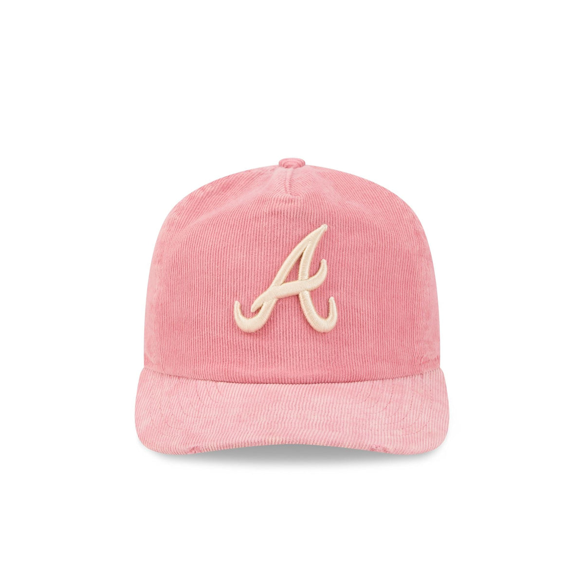 Atlanta Braves Pink Washed Corduroy 19TWENTY Adjustable Hat