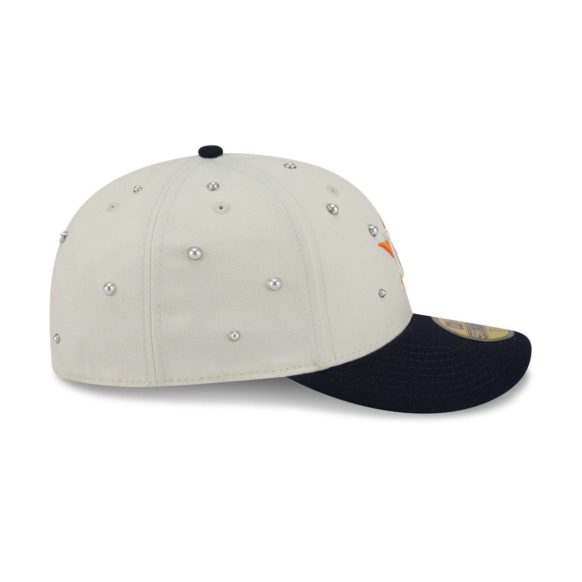 Houston Astros Chrome Pearl 59FIFTY Fitted Hat