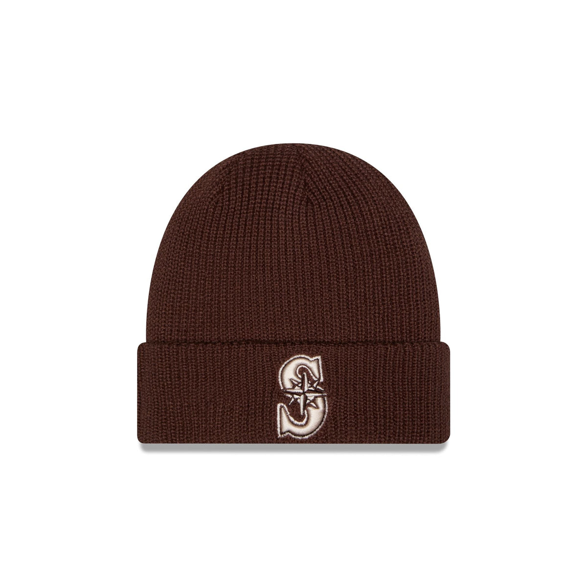 Seattle Mariners Walnut Cuff Knit Beanie Hat