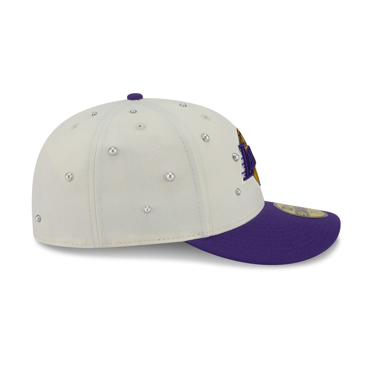 Los Angeles Lakers Chrome Pearl 59FIFTY Fitted Hat