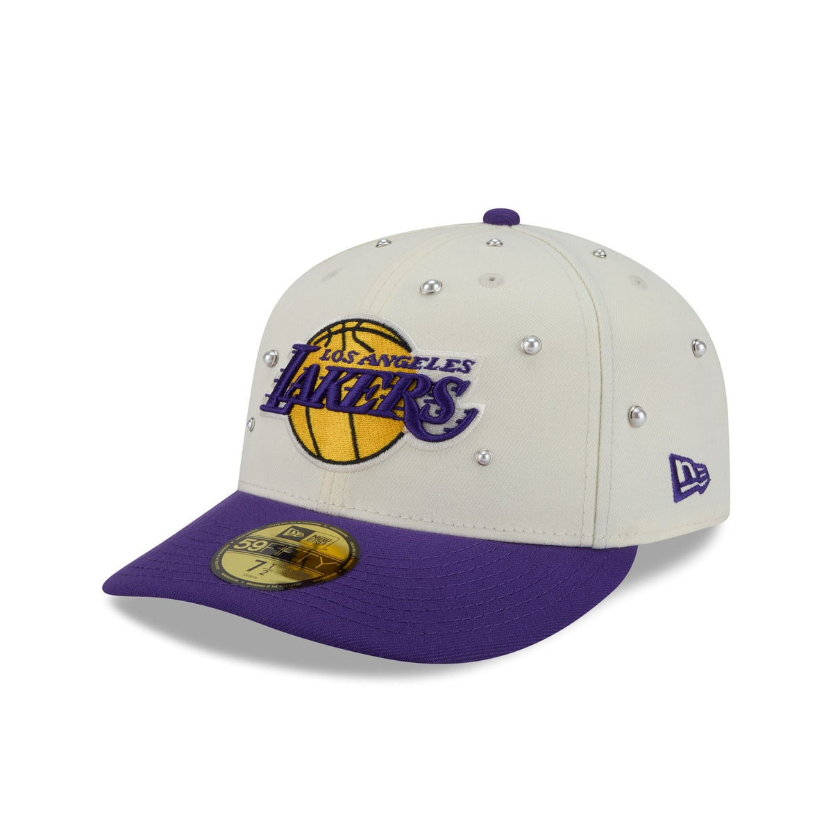 Los Angeles Lakers Chrome Pearl 59FIFTY Fitted Hat