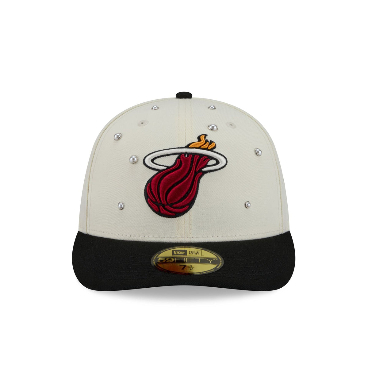 Miami Heat Chrome Pearl 59FIFTY Fitted Hat