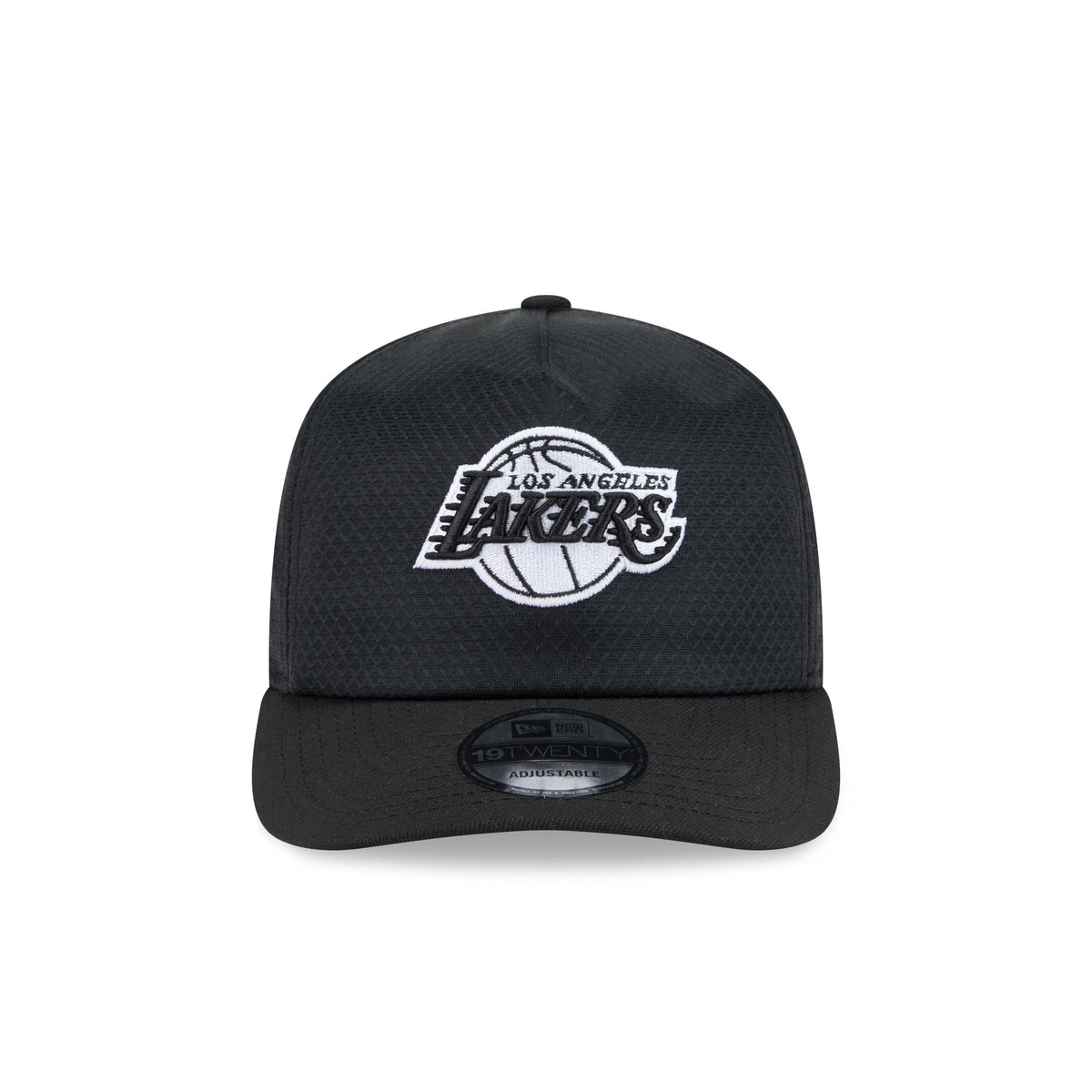 Los Angeles Lakers Black & White Mesh 19TWENTY Trucker Hat