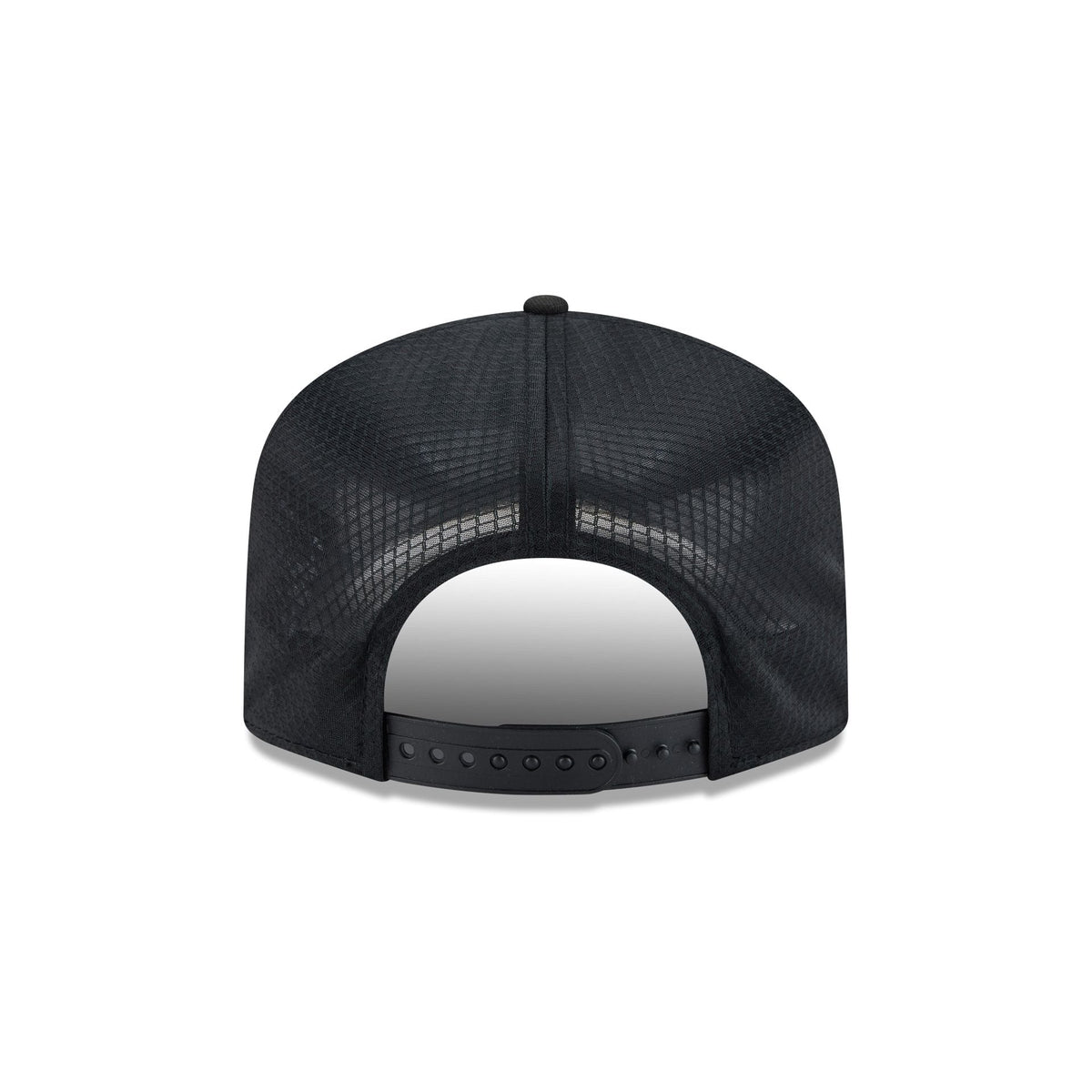 Toronto Raptors Black & White Mesh 19TWENTY Trucker Hat