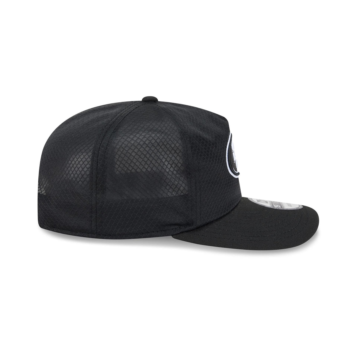 San Francisco 49ers Black & White Mesh 19TWENTY Trucker Hat