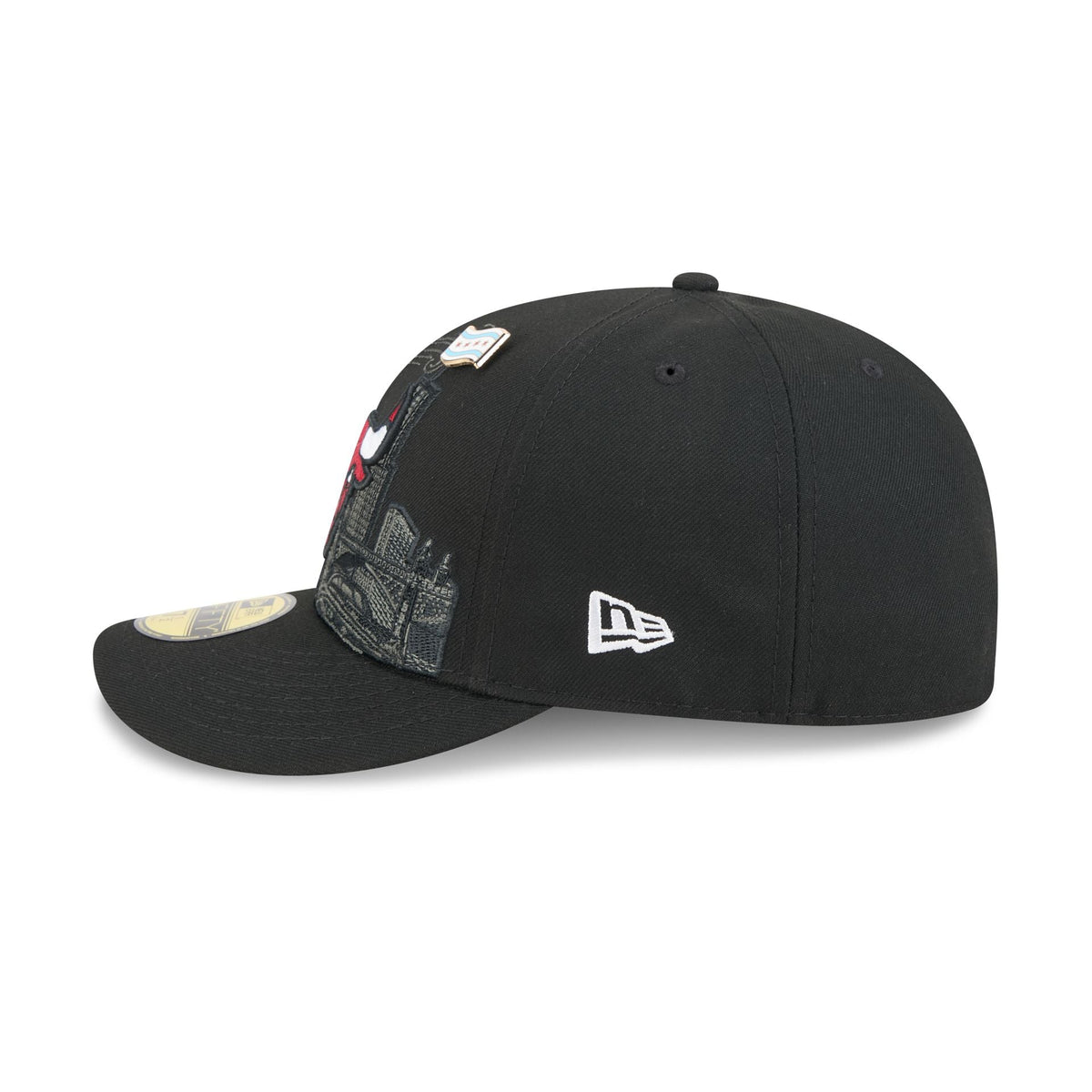 Chicago Bulls Team Element 59FIFTY Fitted Hat