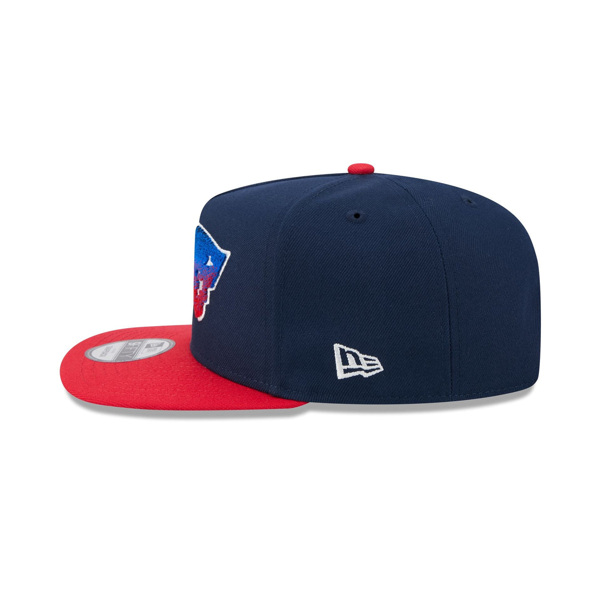 New England Patriots Fade Logo 9FIFTY A-Frame Snapback Hat