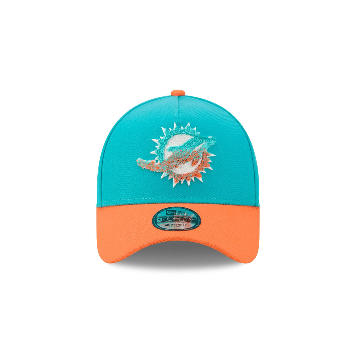 Miami Dolphins Fade Logo 9FORTY A-Frame Snapback Hat
