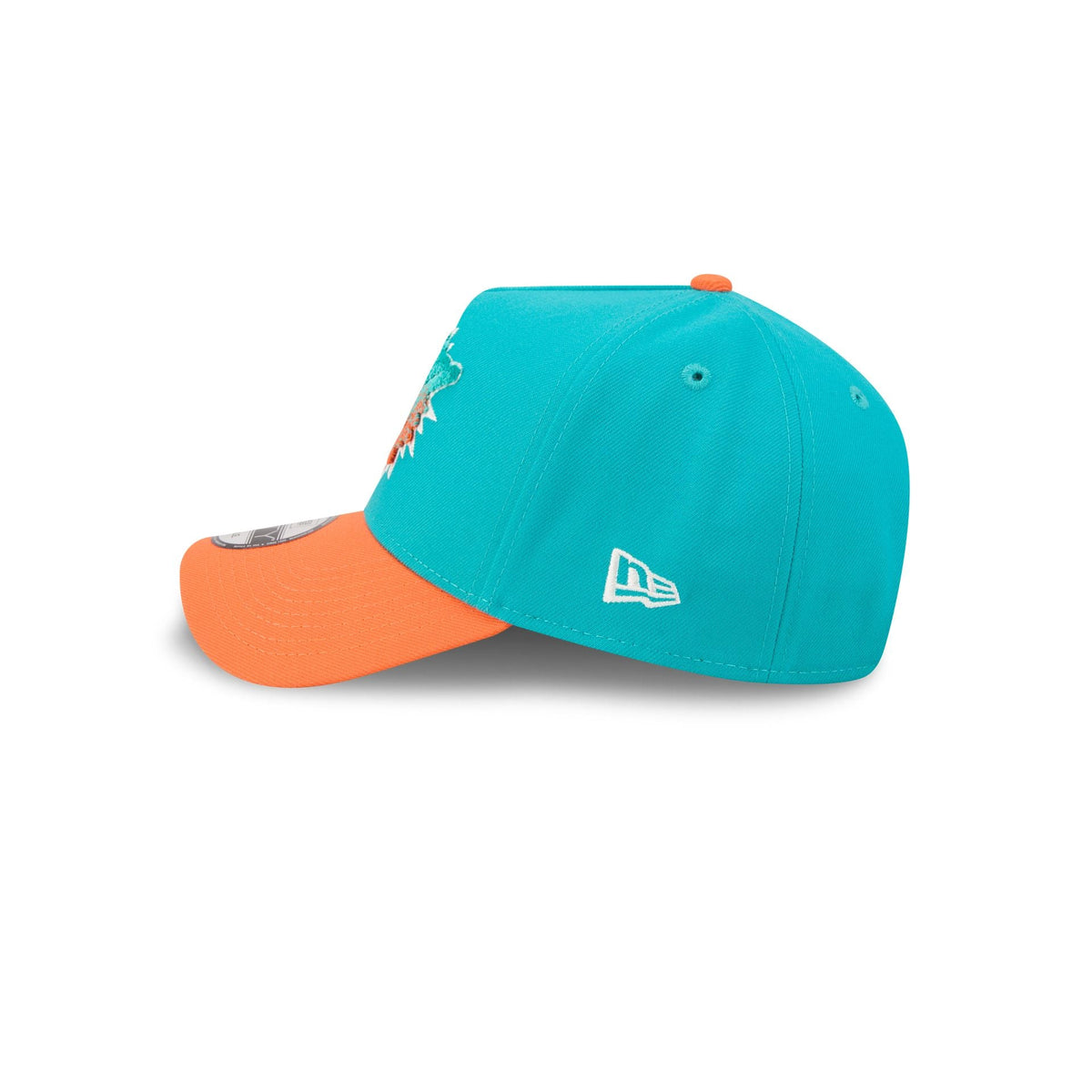 Miami Dolphins Fade Logo 9FORTY A-Frame Snapback Hat