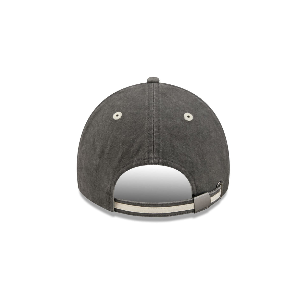 Chicago Bears Washed Black Cotton 9TWENTY Adjustable Hat