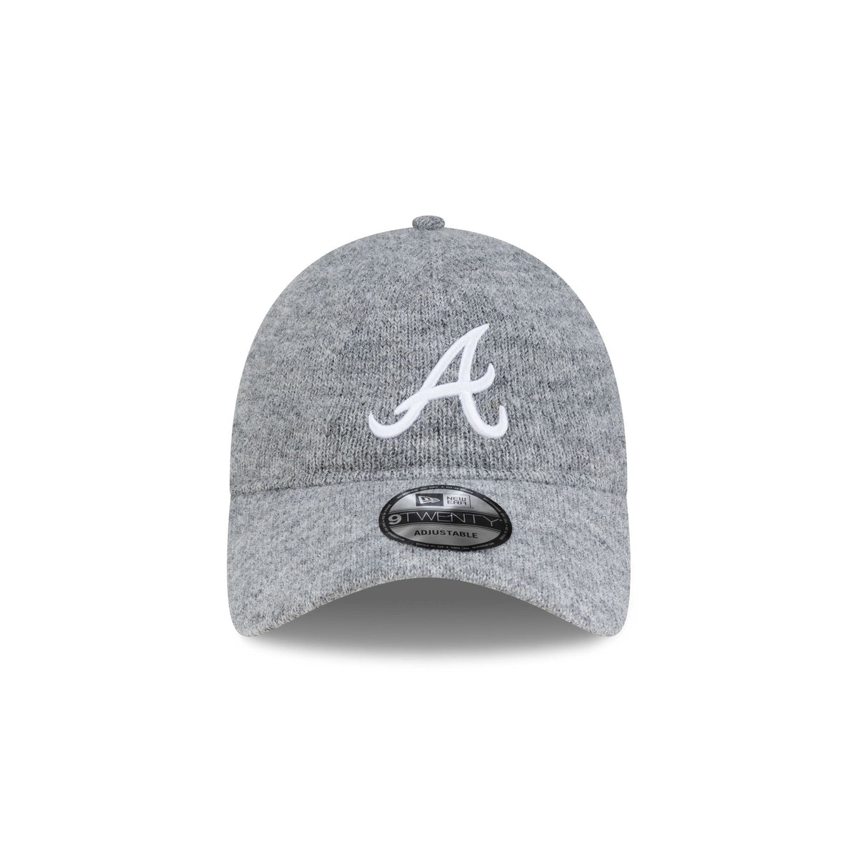 Atlanta Braves Gray Wool 9TWENTY Adjustable Hat