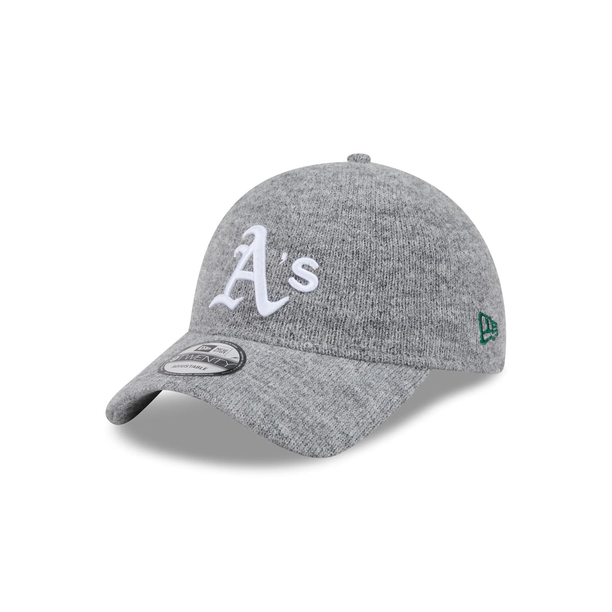 Athletics Gray Wool 9TWENTY Adjustable Hat