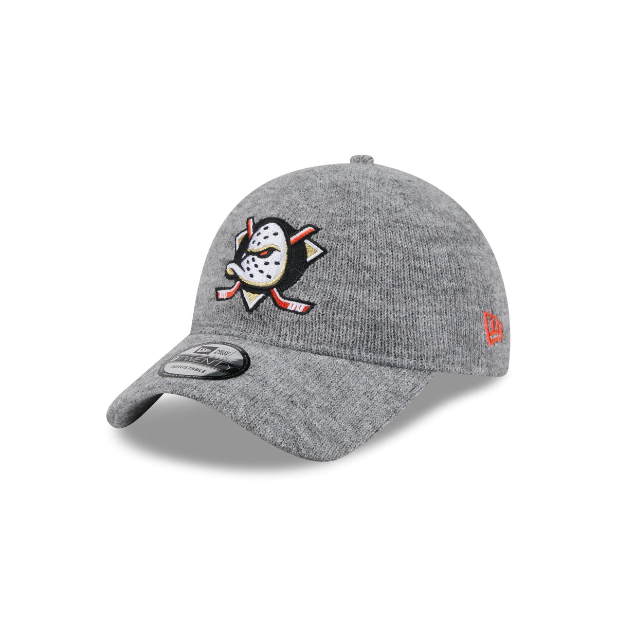 Anaheim Ducks Gray Wool 9TWENTY Adjustable Hat